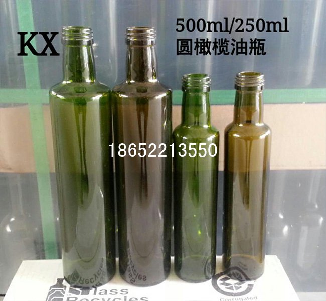 圓橄欖油瓶